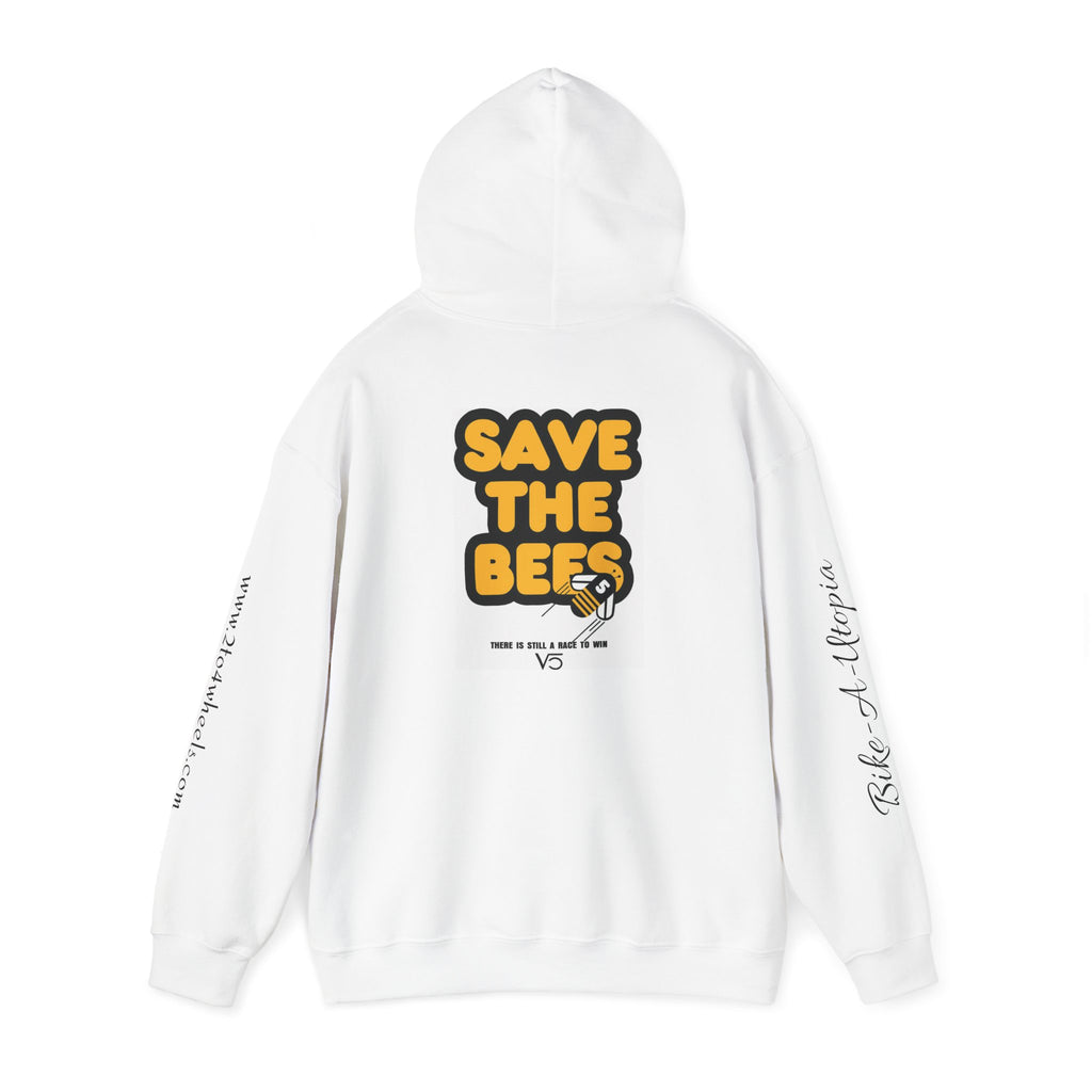 2to4wheels - Save the Bees V5 Unisex Heavy Blend™ Hooded Sweatshirt