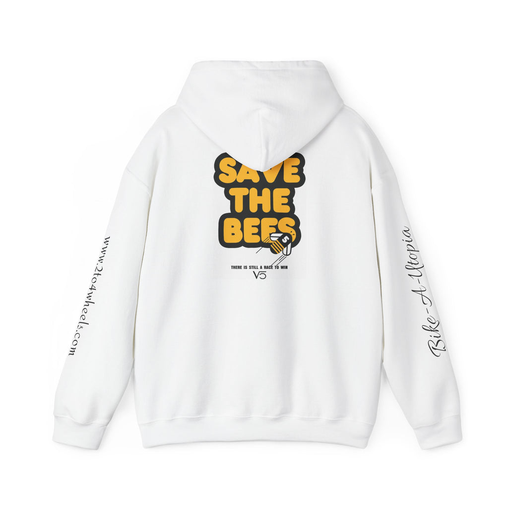 2to4wheels - Save the Bees V5 Unisex Heavy Blend™ Hooded Sweatshirt