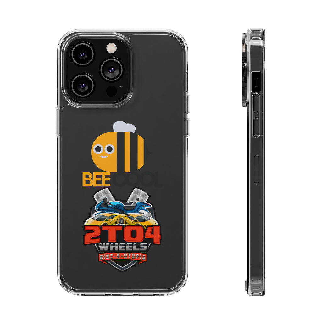 2to4wheels Clear Phone Cases