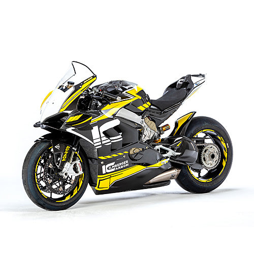 Ilmberger Carbon Instrumentation Cover for 2018-24 Ducati Panigale V4, V4S, V4R