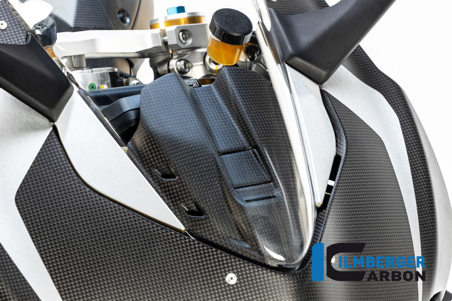 Ilmberger Carbon Instrumentation Cover for 2018-24 Ducati Panigale V4, V4S, V4R