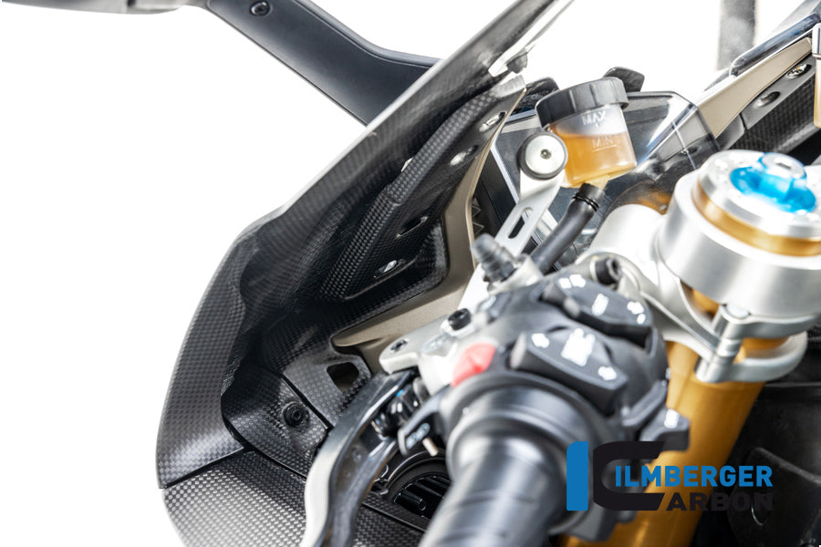 Ilmberger Carbon Instrumentation Cover for 2018-24 Ducati Panigale V4, V4S, V4R