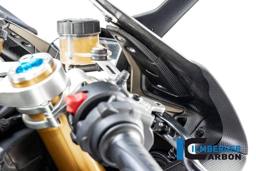 Ilmberger Carbon Instrumentation Cover for 2018-24 Ducati Panigale V4, V4S, V4R