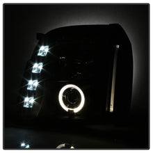 Cargar imagen en el visor de la galería, Spyder GMC Yukon 07-14/GMC Yukon Denali 07-14Projector Headlights LED Halo LED Blk PRO-YD-GY07-HL-BK