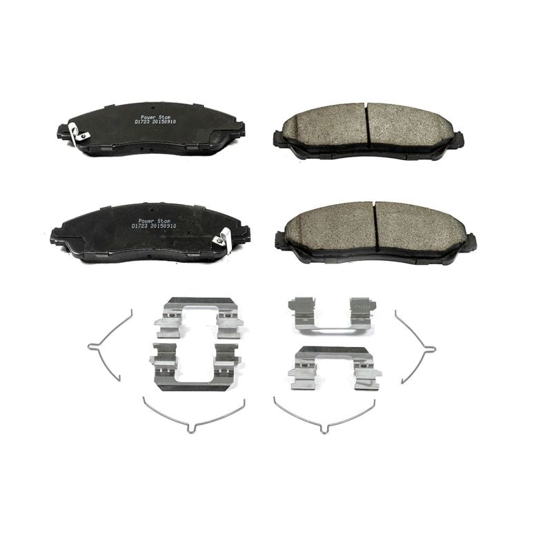 Power Stop 14-17 Acura MDX Front Z17 Evolution Ceramic Brake Pads w/Hardware