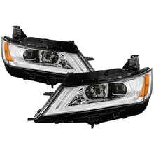 Load image into Gallery viewer, xTune 14-18 Chevy Impala (Excl Limited) DRL Halogen Proj Headlights - Chrm (PRO-JH-CIM15-LB-C)