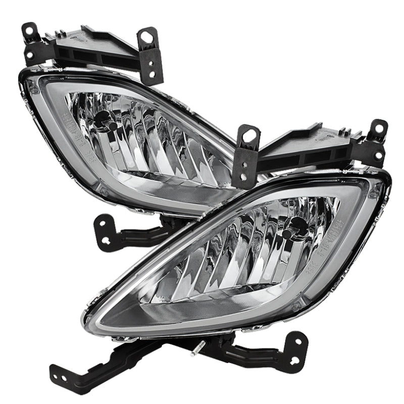 Spyder Hyundai Elantra 2011-2013 OE Style Fog Lights W/Switch Clear FL-HYE2011-C