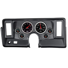 Laden Sie das Bild in den Galerie-Viewer, Autometer Designer Black 69-76 Nova Dash Kit 6pc Tach / MPH / Fuel / Oil / WTMP / Volt