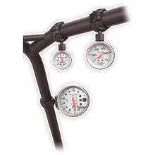 Carica l&#39;immagine nel visualizzatore di Gallery, Autometer 5in Pedestal Tach Black Roll Pod for 1 1/2 inch Roll Cage