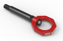 Cargar imagen en el visor de la galería, aFe Control Rear Tow Hook Red BMW F-Chassis 2/3/4/M