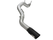 Cargar imagen en el visor de la galería, aFe MACHForce XP 5in DPF-Back SS Exhaust Dodge RAM 13-14 6.7L (td) Mega Cab w/ Black Tip