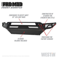 गैलरी व्यूवर में इमेज लोड करें, Westin 13-18 Dodge Ram 1500 / 2019 Ram 1500 Classic Pro-Mod Front Bumper