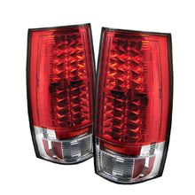 Load image into Gallery viewer, Spyder Chevy Suburban/GMC Yukon/Yukon Denali 07-14 LED Tail Lights Red Clear ALT-YD-CSUB07-LED-RC