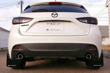 गैलरी व्यूवर में इमेज लोड करें, Rally Armor 2014+ Mazda 3 Red Mud Flap W/ White Logo