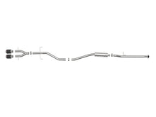 Cargar imagen en el visor de la galería, aFe Takeda 2.5in 304SS Cat-Back Exhaust System 17-20 Honda Civic SI Coupe L4-1.5L (t)