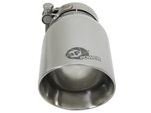 Laden Sie das Bild in den Galerie-Viewer, aFe MACH Force-Xp Universal 304 SS Single-Wall Clamp-On Exhaust Tip - Polished