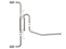 Charger l&#39;image dans la galerie, aFe Power 19-21 Toyota RAV4 L4-2.5L Takeda 304 SS Cat-Back Exhaust w/ Polished Tip