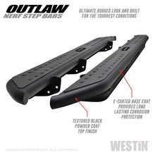 गैलरी व्यूवर में इमेज लोड करें, Westin 15-19 Ford F-150 SuperCrew / 17-19 Ford F-250/350 Crew Cab Outlaw Nerf Step Bars