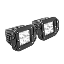 Cargar imagen en el visor de la galería, Westin FM4Q 3W Osram w/mounting hardware and pigtail connectors (set of 2) - Black