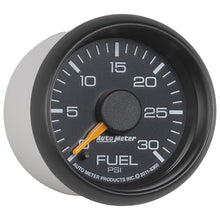 Laden Sie das Bild in den Galerie-Viewer, Autometer Factory Match Chevy 2-1/16in FSE 0-30 PSI Fuel Pressure Gauge