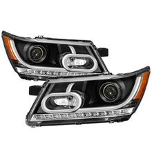 Carica l&#39;immagine nel visualizzatore di Gallery, xTune Dodge Journey 2009-2014 Light Bar DRL Projector - Black PRO-JH-DJ09-LBBRL-BK