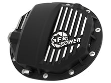 Carica l&#39;immagine nel visualizzatore di Gallery, aFe Power Pro Series AAM 9.5/9.76 Rear Diff Cover Black w/Mach Fins 14-19 GM Silverado/Sierra 1500