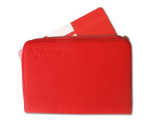 Charger l&#39;image dans la galerie, Akrapovic Leather Zip Notebook (M) red