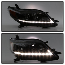 Cargar imagen en el visor de la galería, Spyder Toyota Sienna 2011-2014  Projector Headlights - DRL LED - Black PRO-YD-TSEN11-DRL-BK