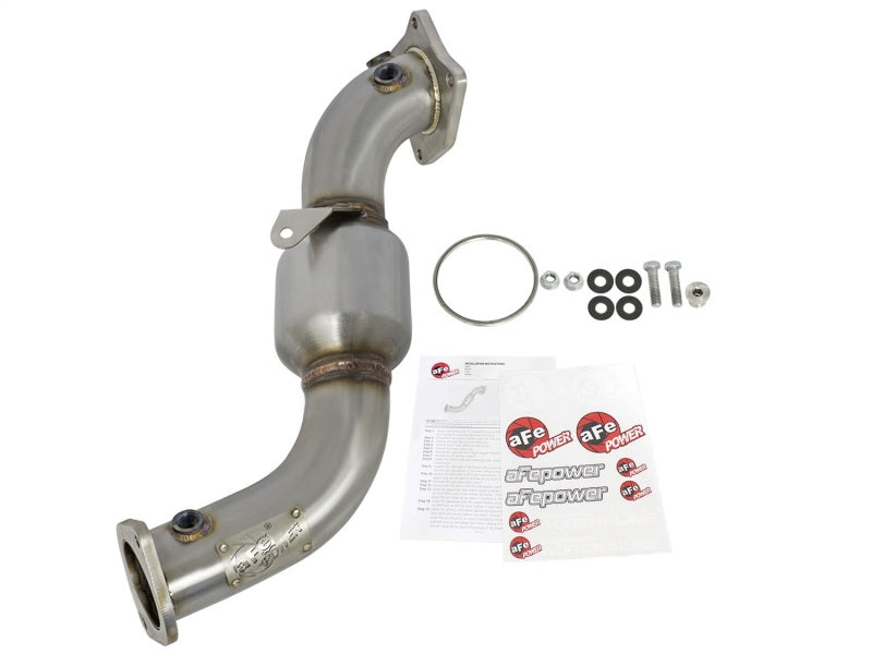 aFe Twisted Steel Down-Pipe (Street) 13-16 Cadillac ATS L4-2.0L (t)