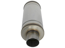 Carica l&#39;immagine nel visualizzatore di Gallery, aFe MACH Force-Xp 409 SS Muffler 3in Center/Center 14in L x 6in Dia - Round Body