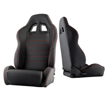 Load image into Gallery viewer, Xtune Sp2 Style Racing Seat Carbon Pu (Double Slider) Black/Black Passenger Side RST-SP2-02-BK-PA