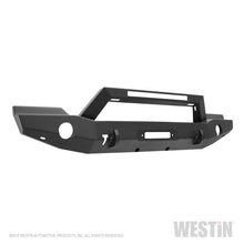 गैलरी व्यूवर में इमेज लोड करें, Westin 07-18 Jeep Wrangler JK WJ2 Full Width Front Bumper w/LED Light - Tex. Blk