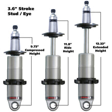 Charger l&#39;image dans la galerie, Ridetech HQ Series CoilOver Shock 3.6in Travel 2.5in Coil Eye/Stud Mounting 9.425inx13.025in