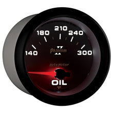 Carica l&#39;immagine nel visualizzatore di Gallery, Autometer Phantom II 2 5/8in 140-300 Degree F Short Sweep Electronic Oil Temperature Gauge