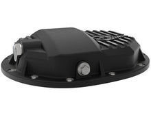 Laden Sie das Bild in den Galerie-Viewer, aFe Pro Series AAM 9.5/9.76 Rear Diff Cover Black w/Mach Fins &amp; Oil 14-19 GM Silverado/Sierra 1500