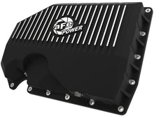 Laden Sie das Bild in den Galerie-Viewer, aFe 05-19 VW 1.8L/2.0L w/o Oil Sensor Engine Oil Pan Black POWER Street Series w/ Machined Fins