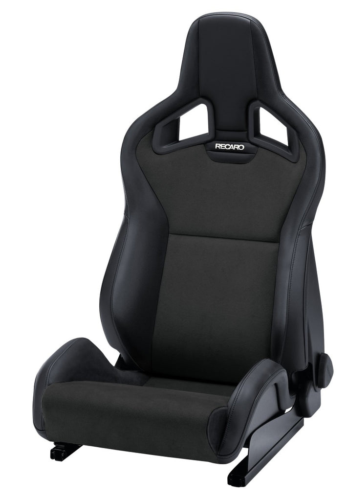 Recaro Sportster CS Passenger Seat - Black Vinyl/Black Dinamica