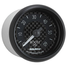 Laden Sie das Bild in den Galerie-Viewer, Autometer GT Series 52mm Mechanical 0-60 psi Boost Gauge