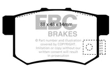 Charger l&#39;image dans la galerie, EBC 01-03 Acura CL 3.2 Ultimax2 Rear Brake Pads