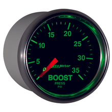 Laden Sie das Bild in den Galerie-Viewer, AutoMeter GS 2 1/16 inch 35PSI Mechanical Boost Gauge