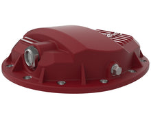 Cargar imagen en el visor de la galería, aFe Pro Series GMCH 9.5 Rear Diff Cover Red w/ Machined Fins 19-20 GM Silverado/Sierra 1500