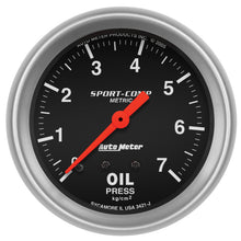 गैलरी व्यूवर में इमेज लोड करें, Autometer Sport-Comp 2 5/8in 7.0kg/cm2 Mechanical Oil Pressure Gauge