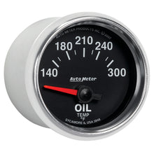 Laden Sie das Bild in den Galerie-Viewer, Autometer GS 52mm 140-300 Deg F Short Sweep Electronic Oil Temperature Gauge