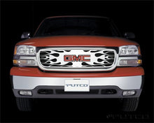 Laden Sie das Bild in den Galerie-Viewer, Putco 00-06 GMC Yukon / Yukon XL w/ Logo CutOut Flaming Inferno Stainless Steel Grille