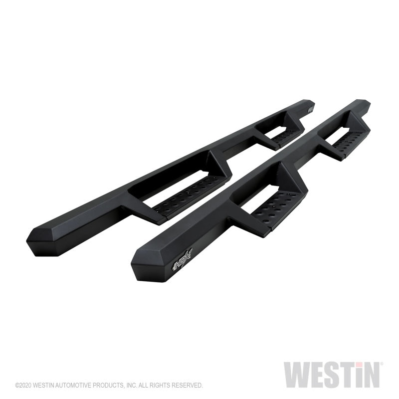 Westin 99-13 Chevy/GMC Silverado/Sierra 1500 Ext Cab HDX Drop Nerf Step Bars - Textured Black