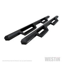 Cargar imagen en el visor de la galería, Westin 99-13 Chevy/GMC Silverado/Sierra 1500 Ext Cab HDX Drop Nerf Step Bars - Textured Black