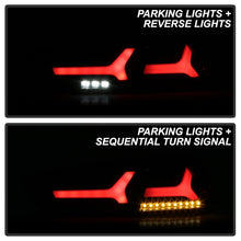 Load image into Gallery viewer, Spyder Mitsubishi Lancer/Evolution X 08-14 V2 LED Tail Lights - Black ALT-YD-ML08V2-SEQ-BK