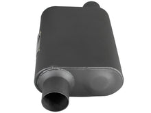 Carica l&#39;immagine nel visualizzatore di Gallery, aFe Scorpion Replacement Alum Steel Muffler 2-1/2in In/Out Baffled Offset/Offset 13inL x10inW x4inH