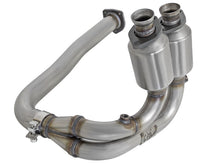 Laden Sie das Bild in den Galerie-Viewer, aFe Power Direct Fit Catalytic Converter Replacements Front 00-03 Jeep Wrangler (TJ) I6-4.0L