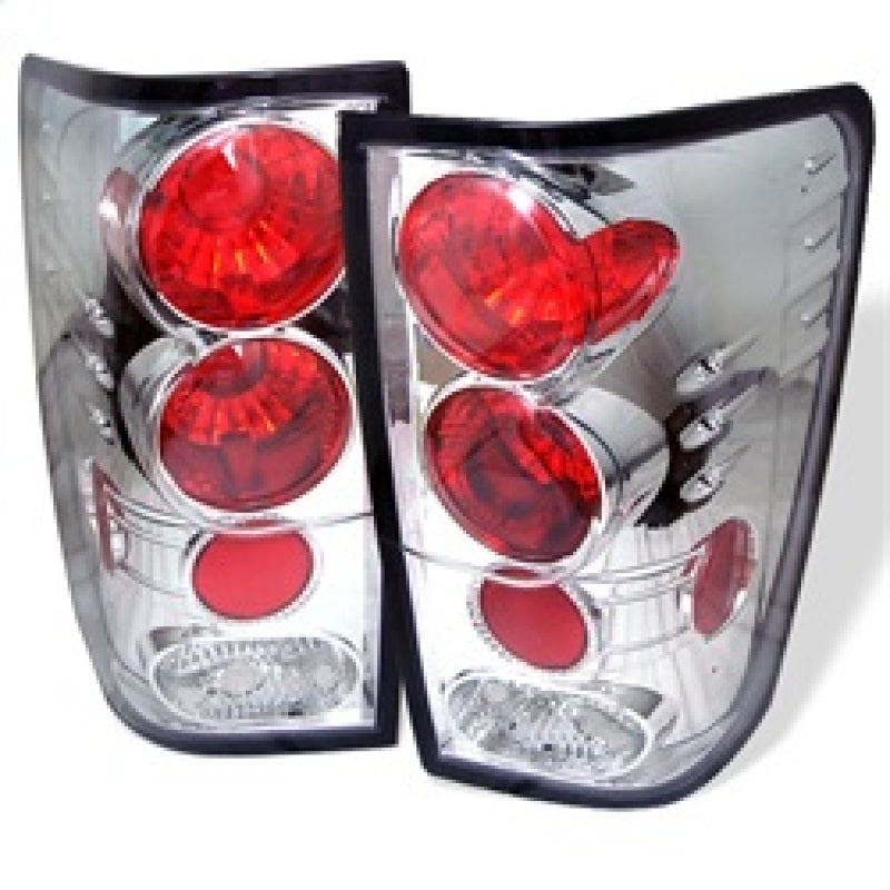 Spyder Nissan Titan 04-14 Euro Style Tail Lights Chrome ALT-YD-NTI04-C